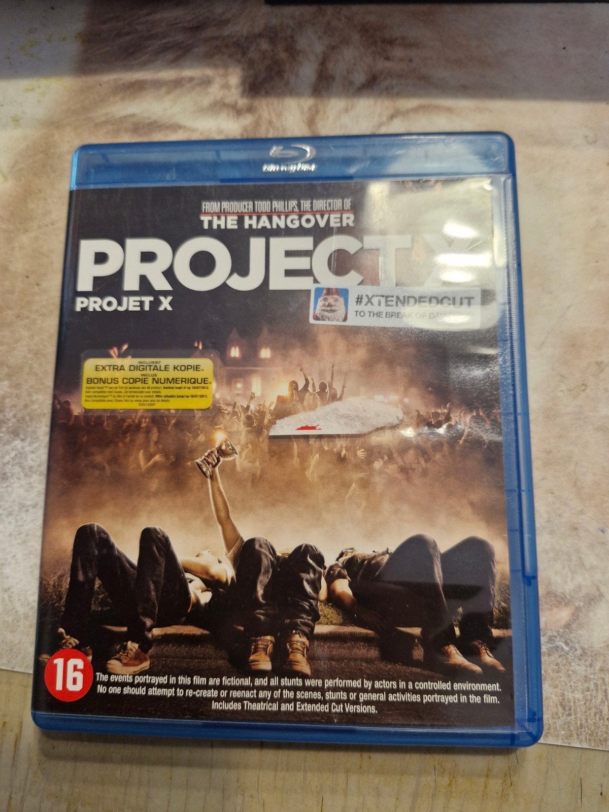 blu_ray project x en bone etat, Ophalen of Verzenden, Zo goed als nieuw, Frans