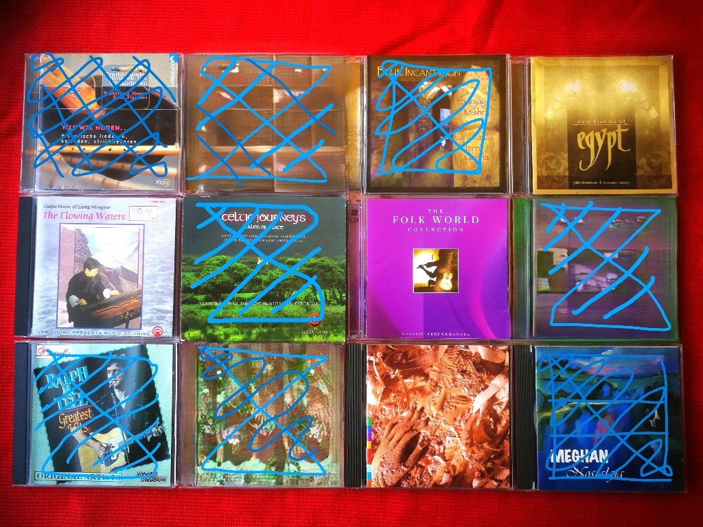 CD’s world music & folk à €1,50/stuk (L25p), Enlèvement ou Envoi, Comme neuf