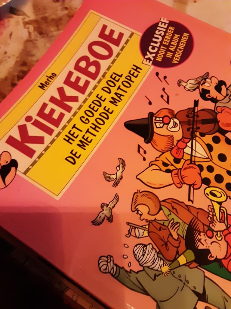 Strips kiekeboe, Enlèvement