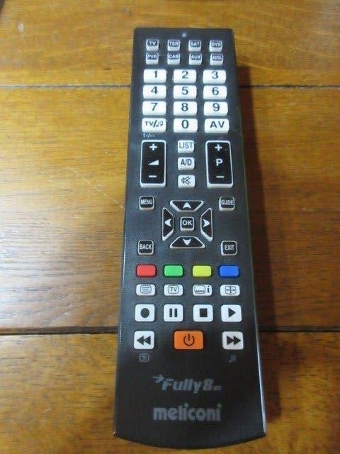 Meliconi Fully8 programmeerbare afstandsbediening, Ophalen of Verzenden, Gebruikt, Universeel
