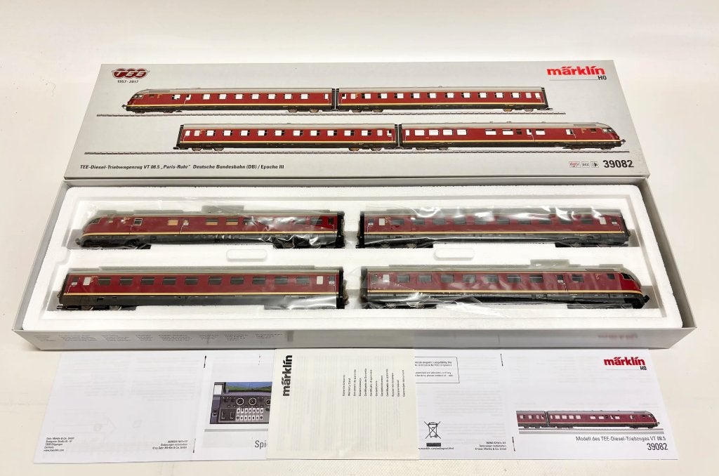 Marklin 39082 Mfx+ Numérique et audio TEE VT 08.5, Neuf, Enlèvement ou Envoi, Courant alternatif, Set de Trains