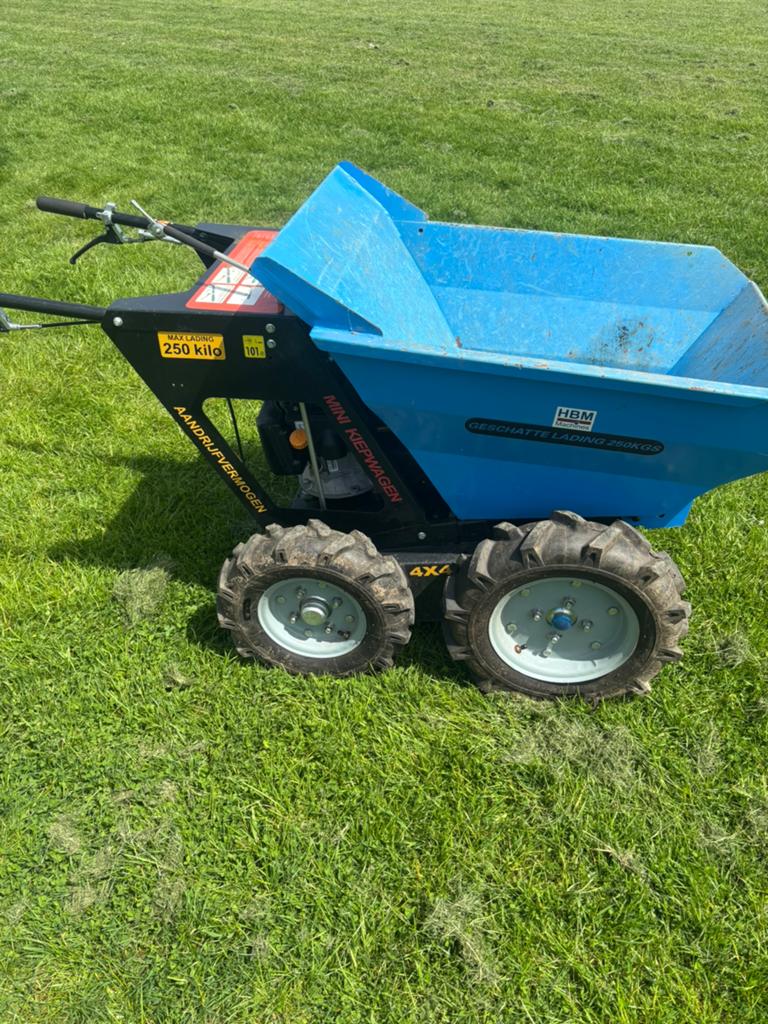 gemotoriseerde kruiwagen, Tuin en Terras, Kruiwagens, Ophalen, Zo goed als nieuw