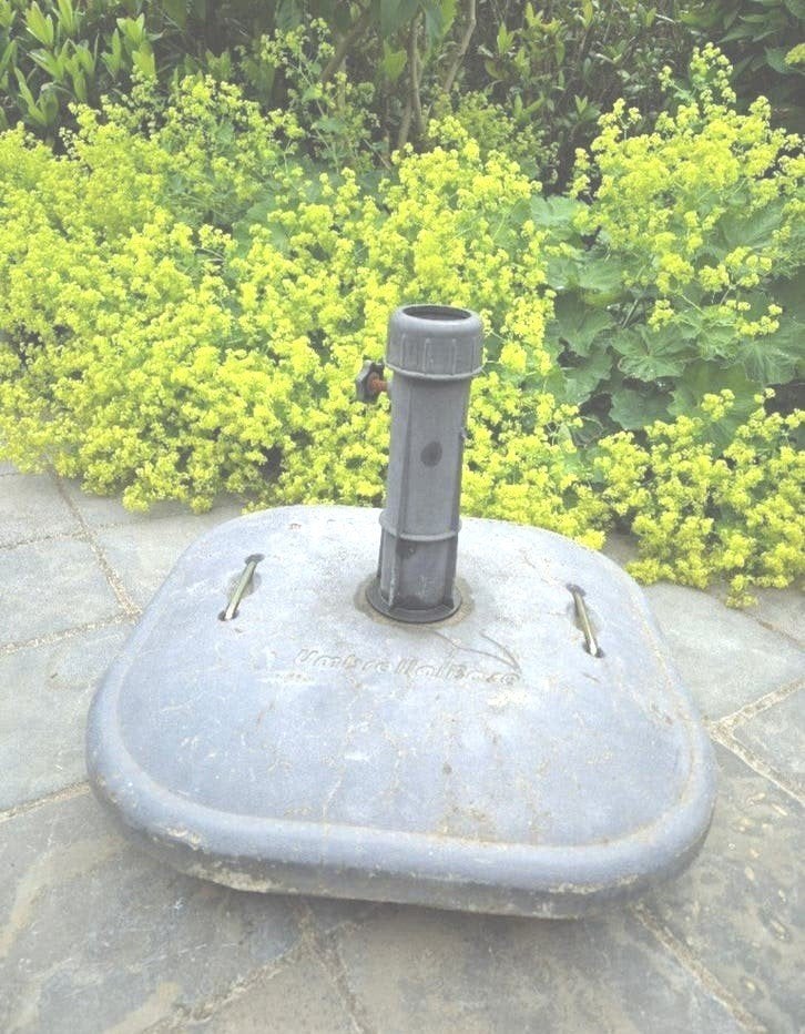 Zware stevige Parasolhouder/Parasolvoet met handvatten, Tuin en Terras, Parasols, Ophalen, Parasolvoet