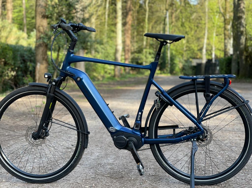 Giant Dailytour E+1 elektrische herenfiets in topstaat, Fietsen en Brommers, Elektrische fietsen, Ophalen, Giant, Zo goed als nieuw