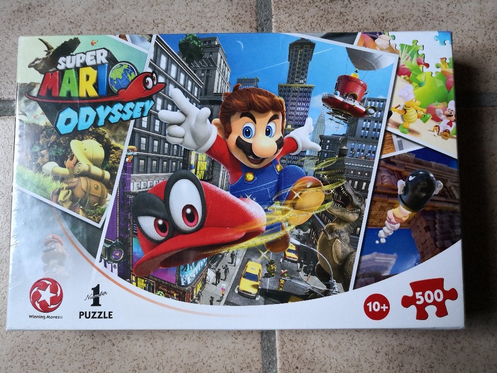 Super mario odyssey puzzel, Enlèvement