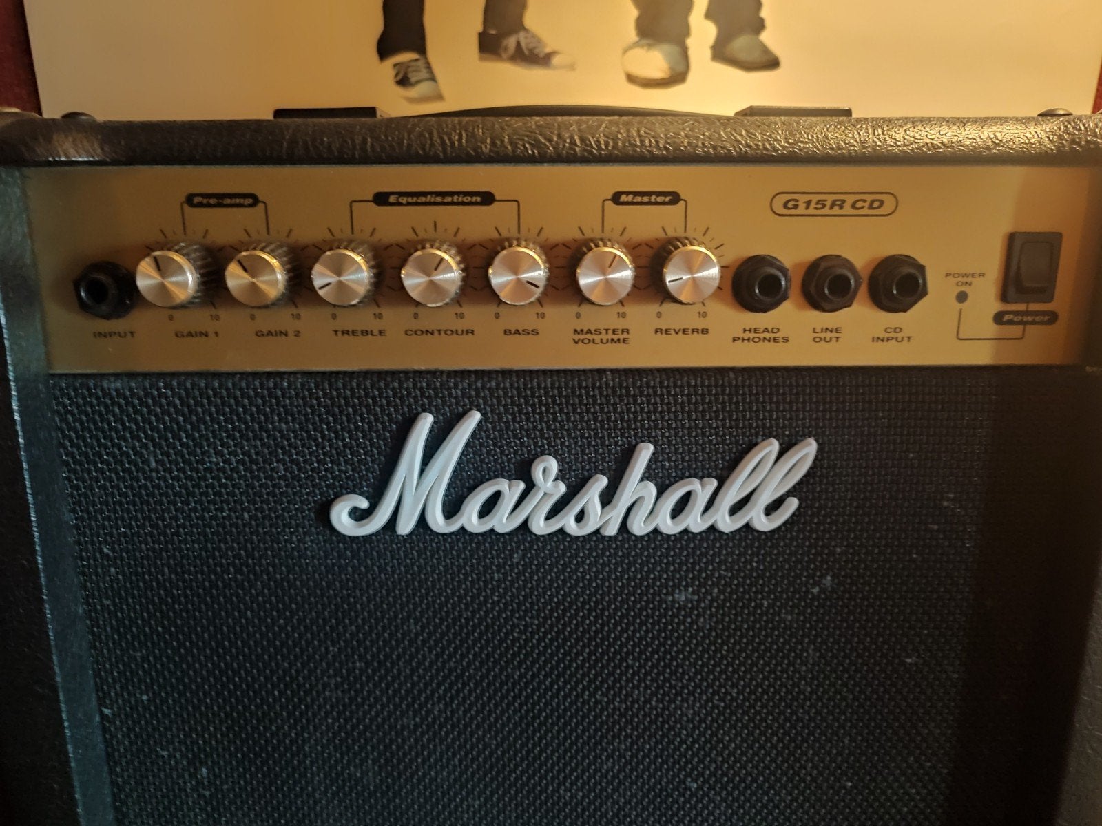 Marshall G15R CD, Muziek en Instrumenten, Versterkers | Bas en Gitaar, Ophalen, Gebruikt, Gitaar, Minder dan 50 watt