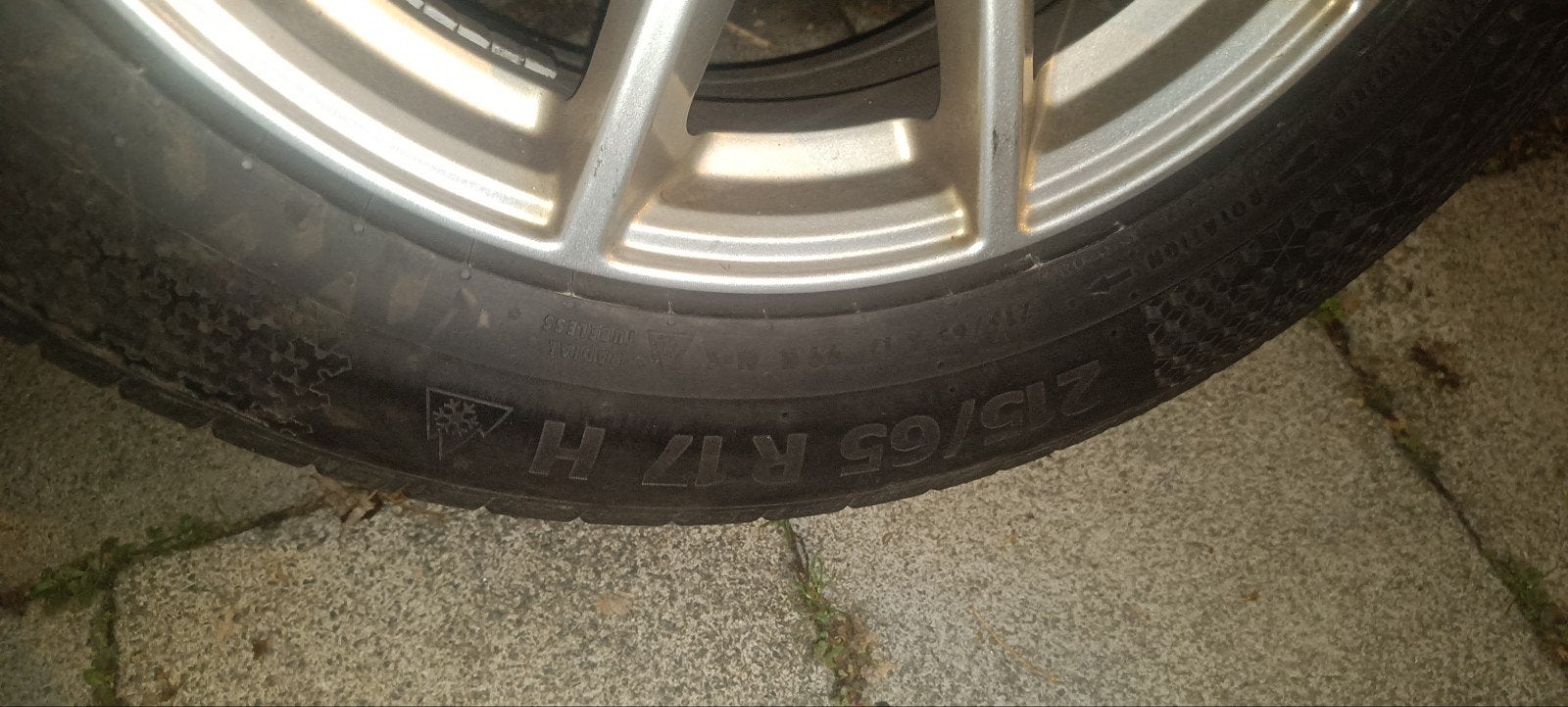 4 pneus neufs Volkswagen Tiguan 215/65R15 H avec jantes, Enlèvement ou Envoi, Volkswagen