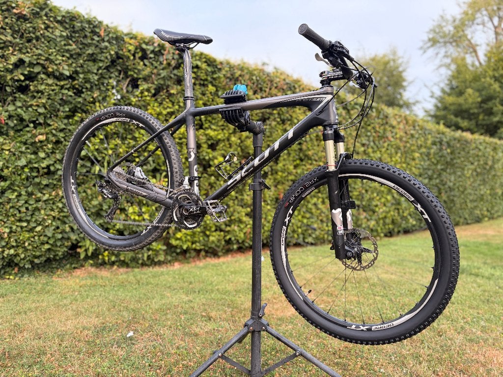 Scott Scale Premium 2012 Carbone Taille L, Gebruikt, Hardtail, Heren, Schijfrem