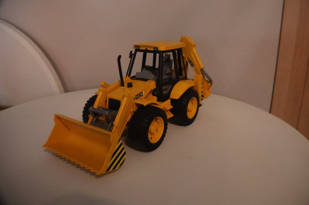 Bruder JCB 4CX Graaflaadcombinatie, Kinderen en Baby's, Ophalen, Gebruikt