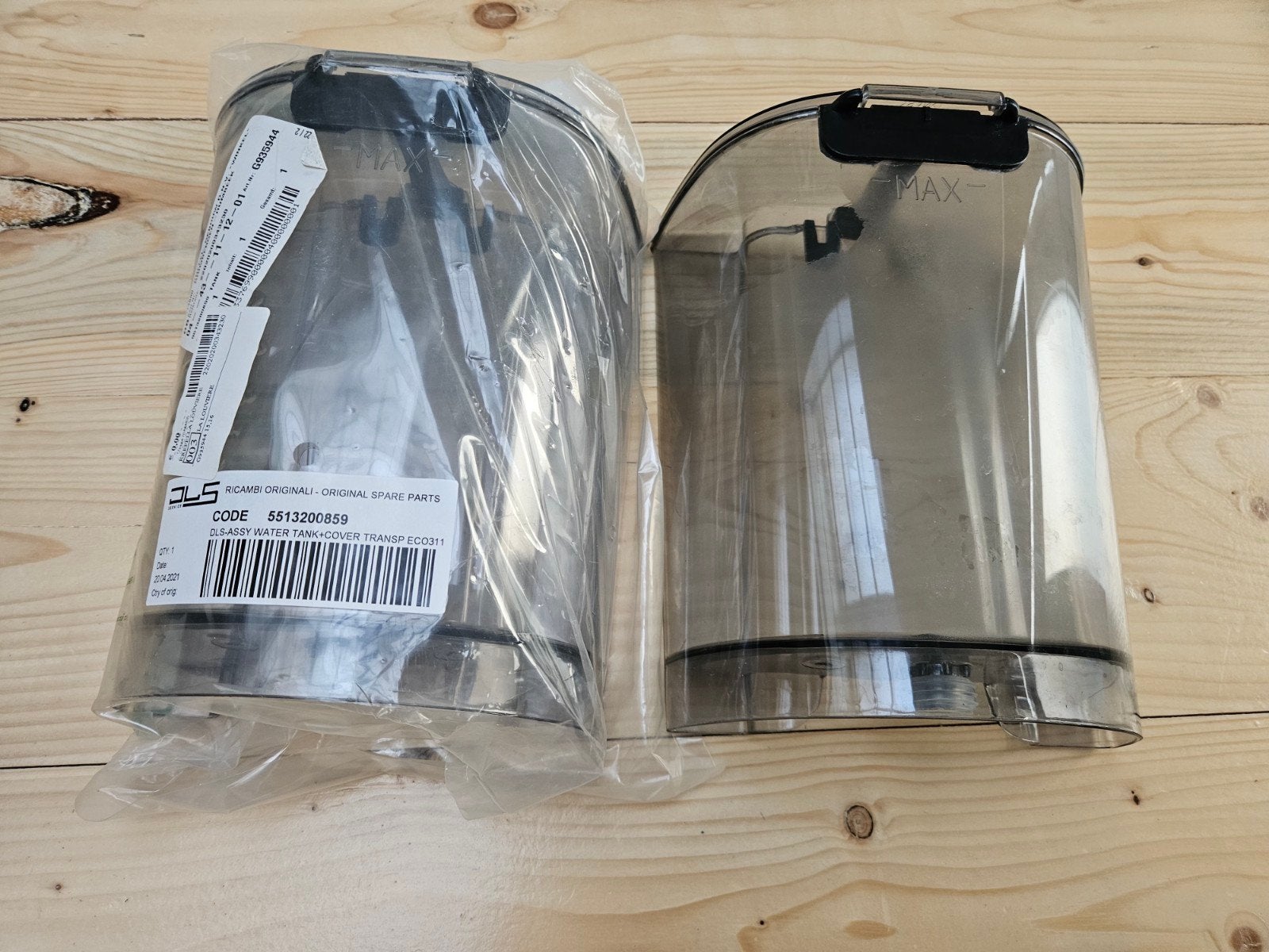2 Réservoirs d'eau pour machine Delonghi Icona v, Enlèvement ou Envoi, Neuf