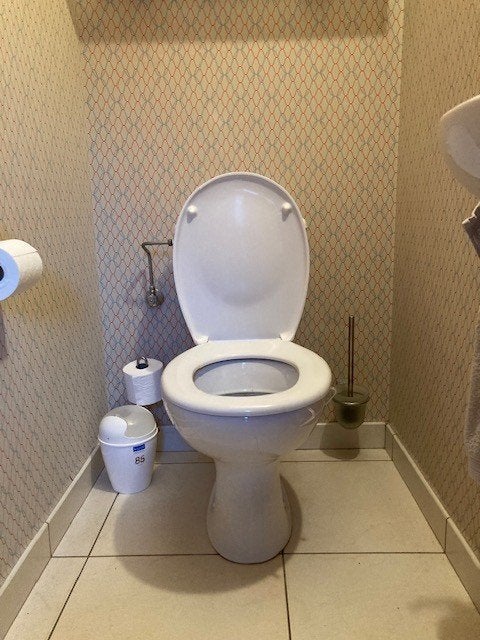 toilet, Ophalen, Gebruikt, Toilet