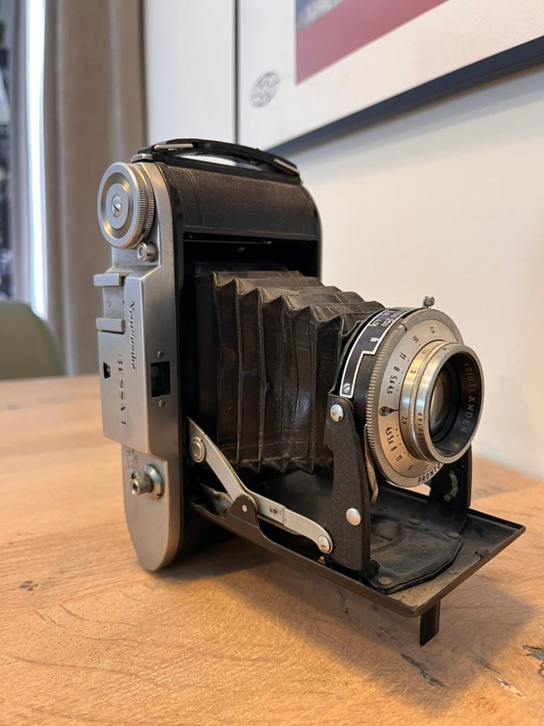 Voigtlander bessa I plooicamera - vintage / retro, Enlèvement ou Envoi, Utilisé