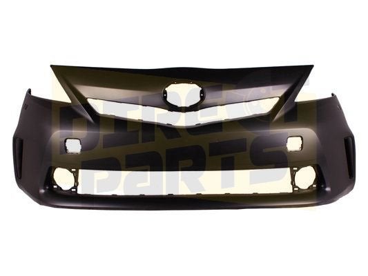 Toyota Prius (3/12-1/15) voorbumper (Prius+) (Bij PDC & kopl, -, -, Nieuw, Toyota