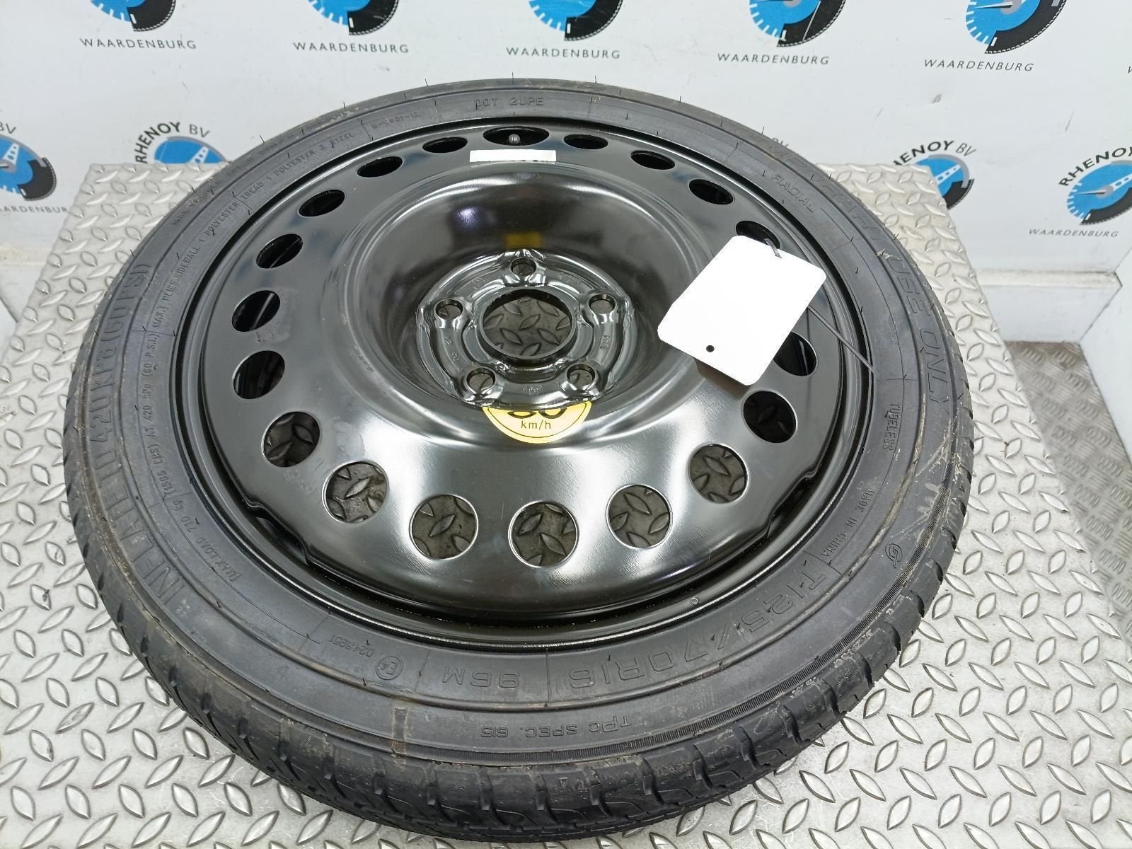 Opel mokka thuiskomer / reservewiel 2012 t/m 2020 4x108, Autos : Pièces & Accessoires, Pneus et Jantes, Véhicule de tourisme, -