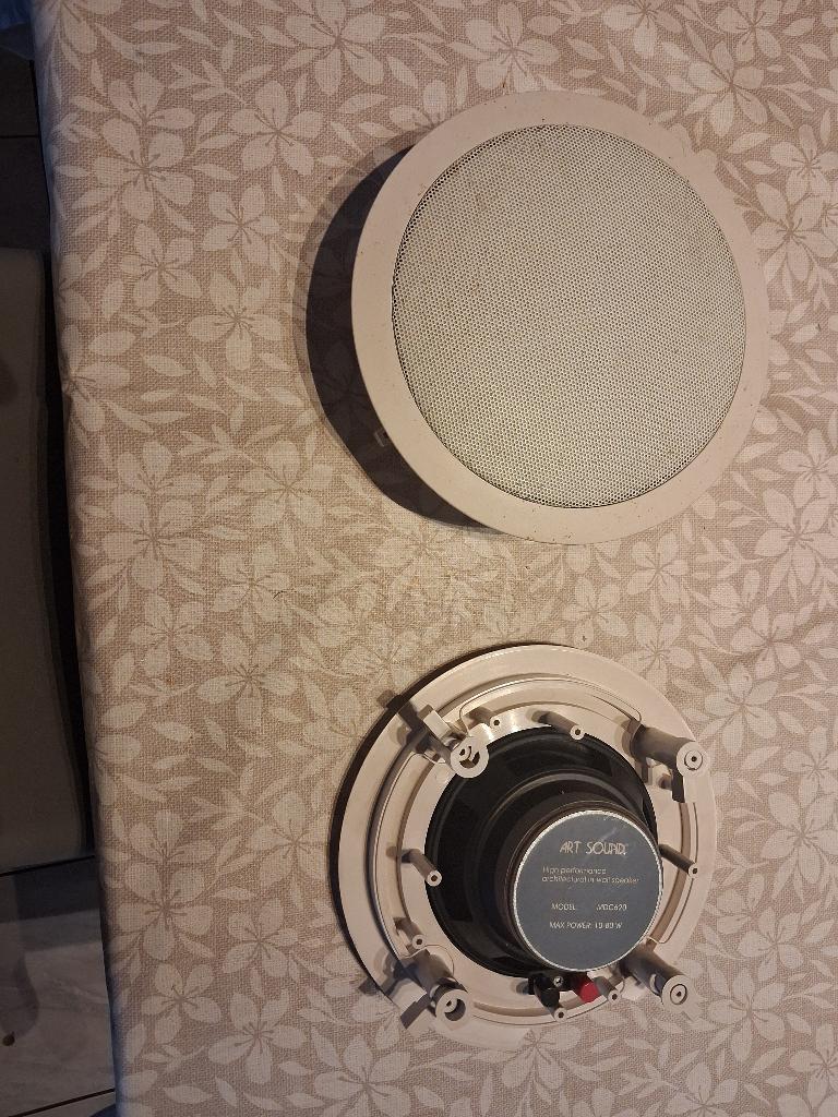 Baffle encastrable plafond, Enlèvement, Avec subwoofer intégré, Utilisé