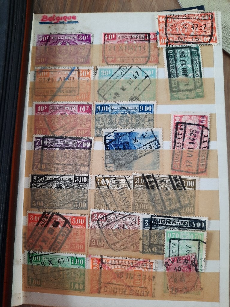 Oude postzegels, Ophalen, Niet gestempeld, Frankeerzegel, Overig