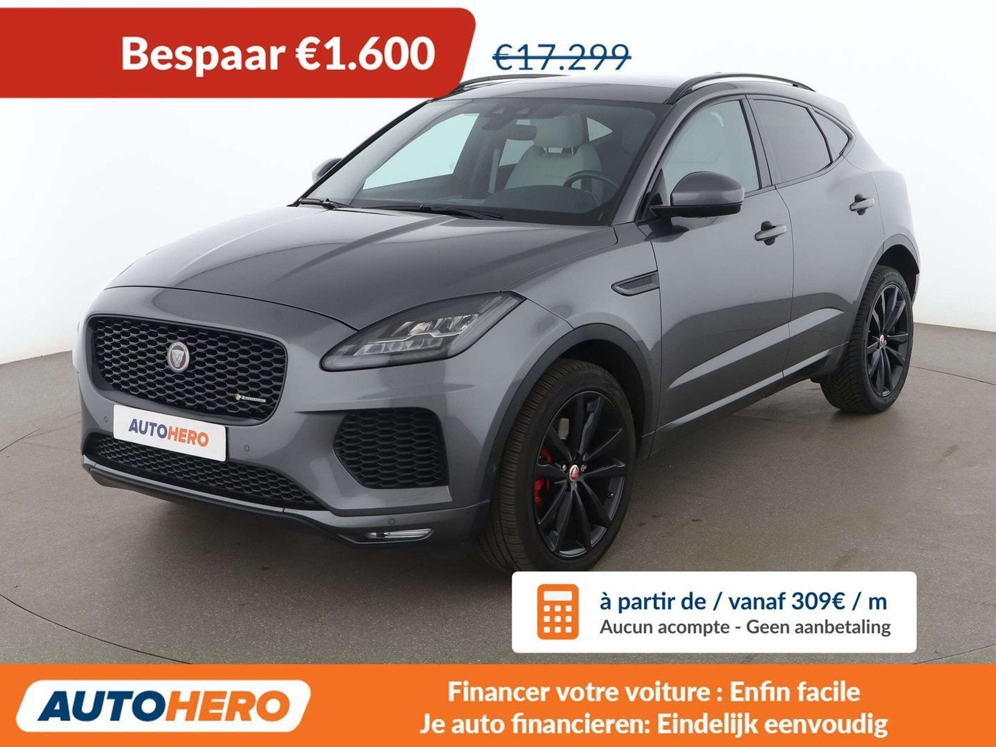Jaguar E-Pace P250 R-Dynamic SE AWD (automatique), Autos, Jaguar, Cuir, Argent ou Gris, Euro 6, https://public.car-pass.be/vhr/e789ac8d-5a58-4b96-85ee-ece2f974b2df
