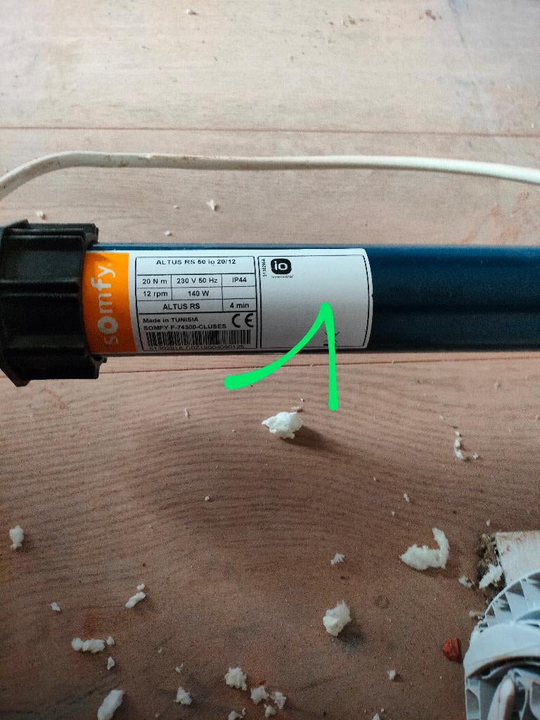 Motor rolluik, Ophalen, Gebruikt, Overige kleuren, 150 tot 200 cm