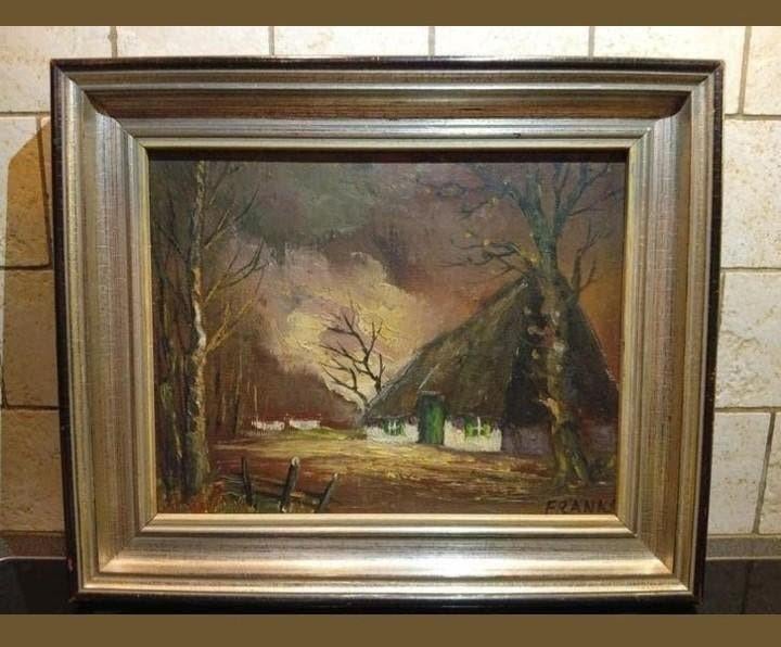 Schilderijen hoeve, Antiek en Kunst, Ophalen