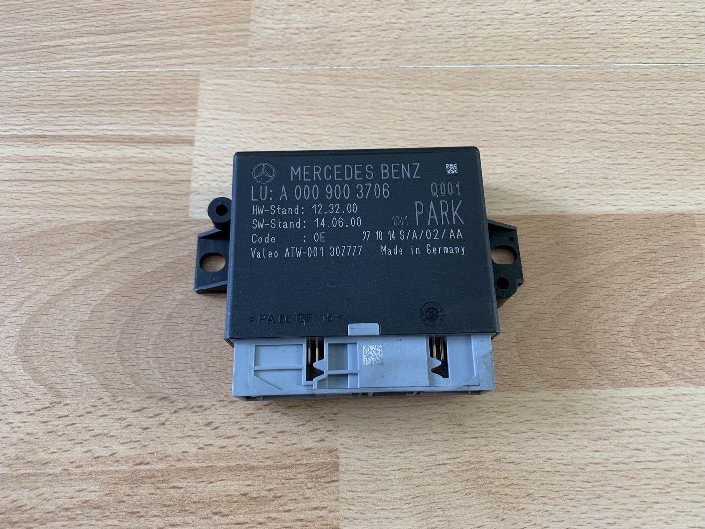 mercedes PDC module A0009003706 A / B / CLA Vito 2013 - 2016, -, Utilisé, -, -