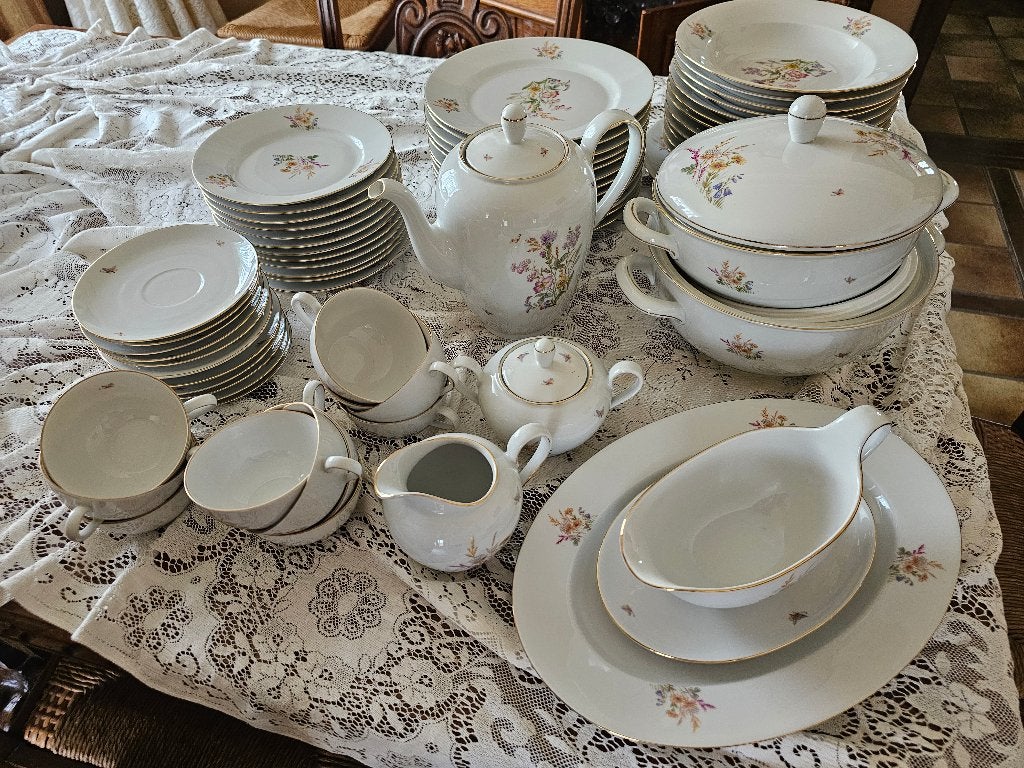 68-delig Kahla porseleinen koffie- en eetservies, Antiek en Kunst, Ophalen