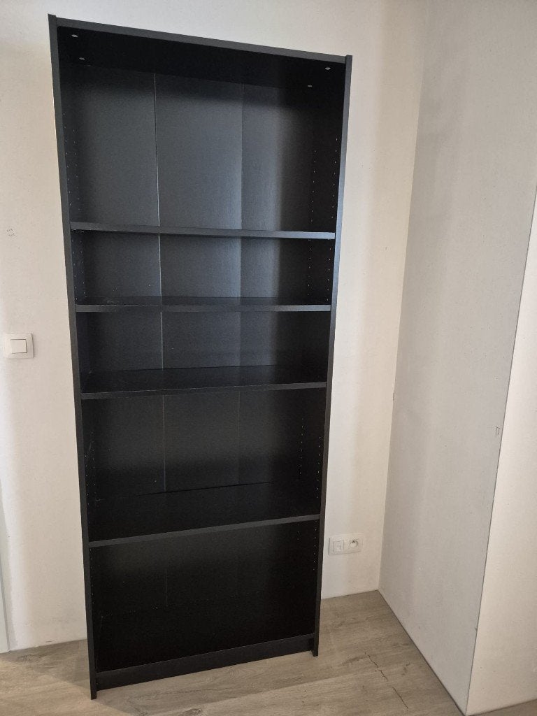 Ikea Billy boekenkast zwart 80x28x202 cm, Ophalen
