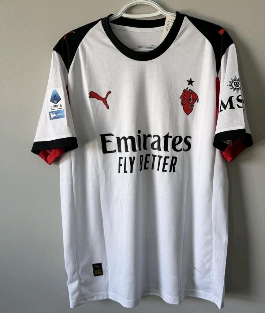 AC Milan Uitshirt Champions League Origineel Nieuw 2026, Verzenden