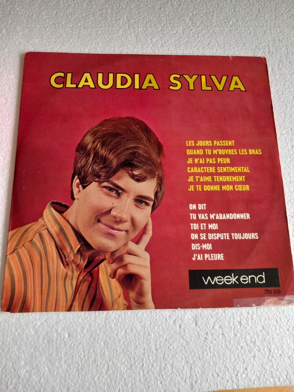 CLAUDIA SILVA. WEEK END 200.030. VG+ LP, Ophalen of Verzenden, LP