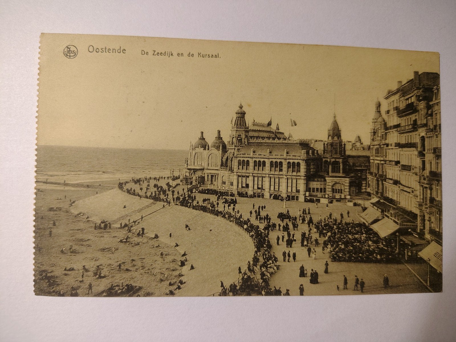 Oostende De Zeedijk en de Kursaal., Enlèvement ou Envoi
