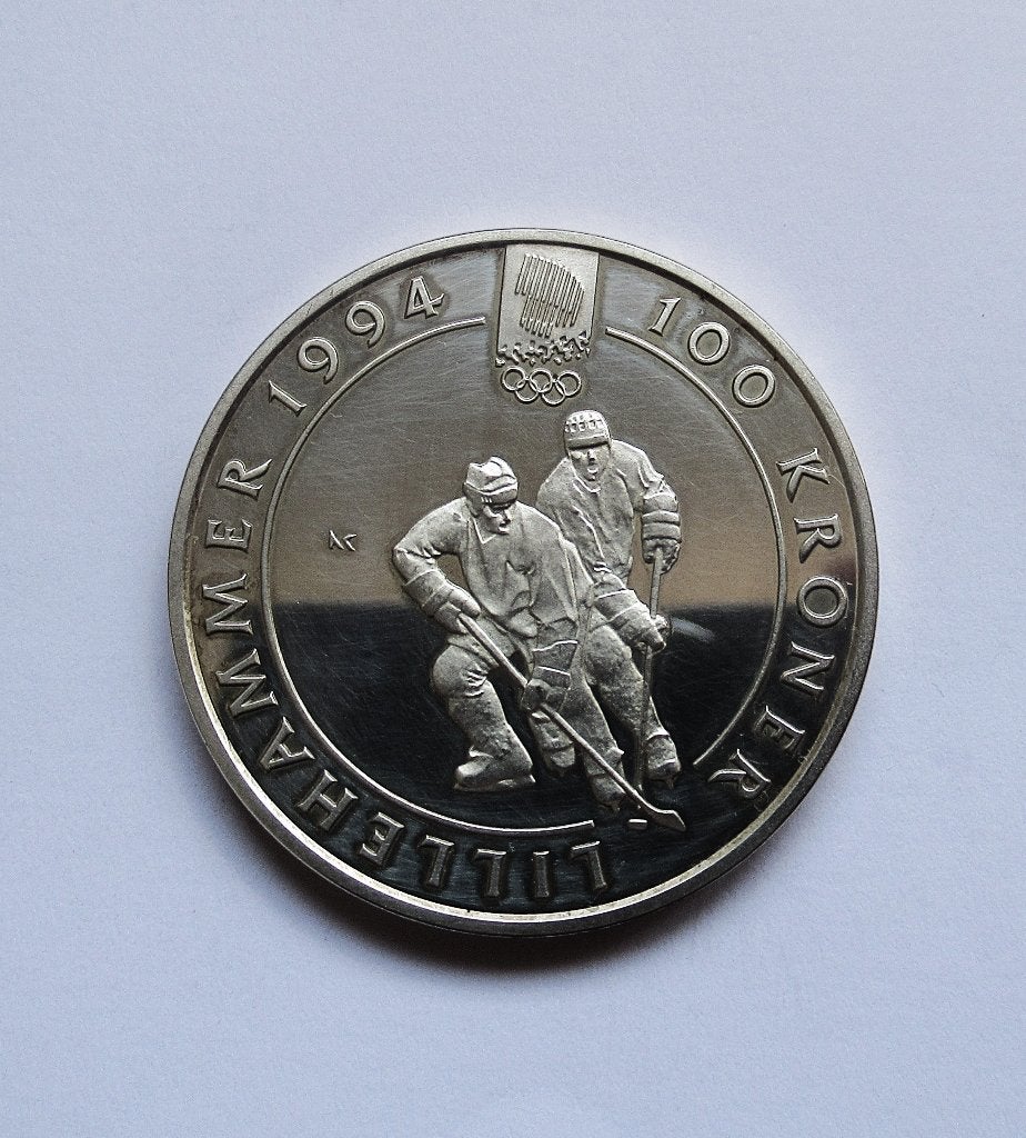 Norway, 100 kroner, 1992, Envoi, Argent
