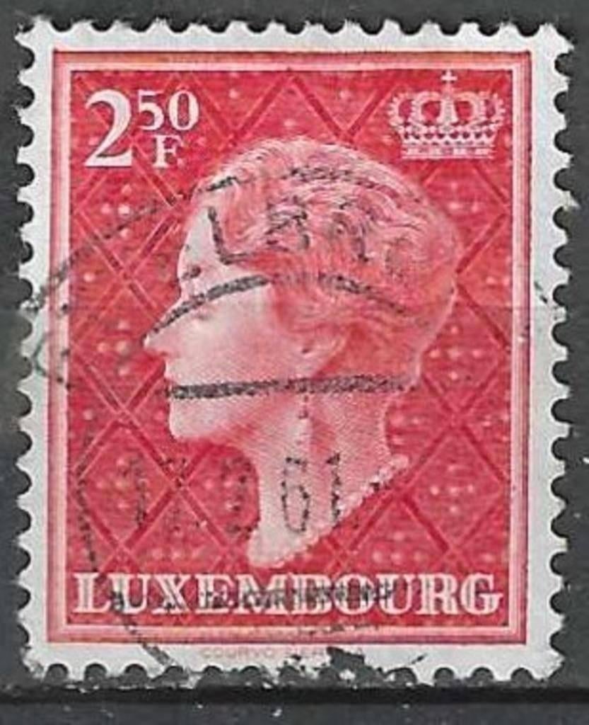 Luxemburg 1948-1953 - Yvert 421A - Charlotte (ST), Envoi, Luxembourg, Affranchi