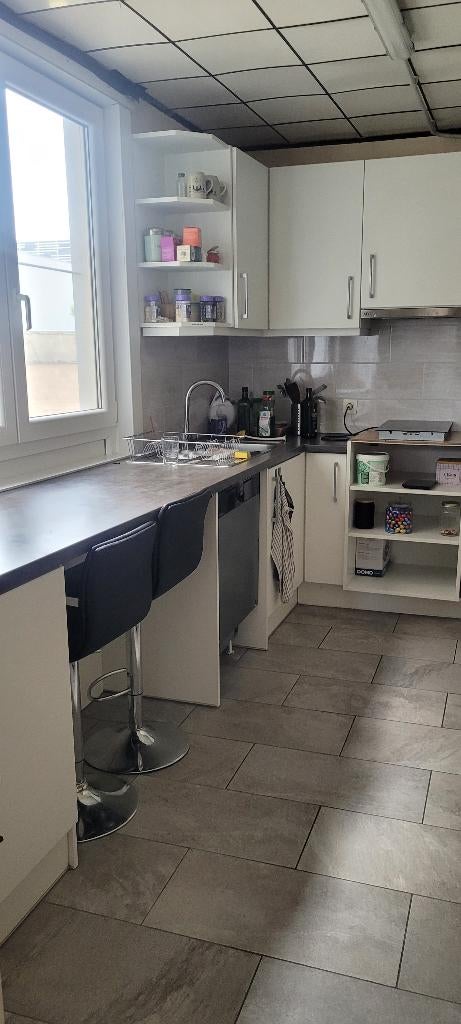 Keuken U vorm, Ophalen, U-keuken, Overige materialen, Wit