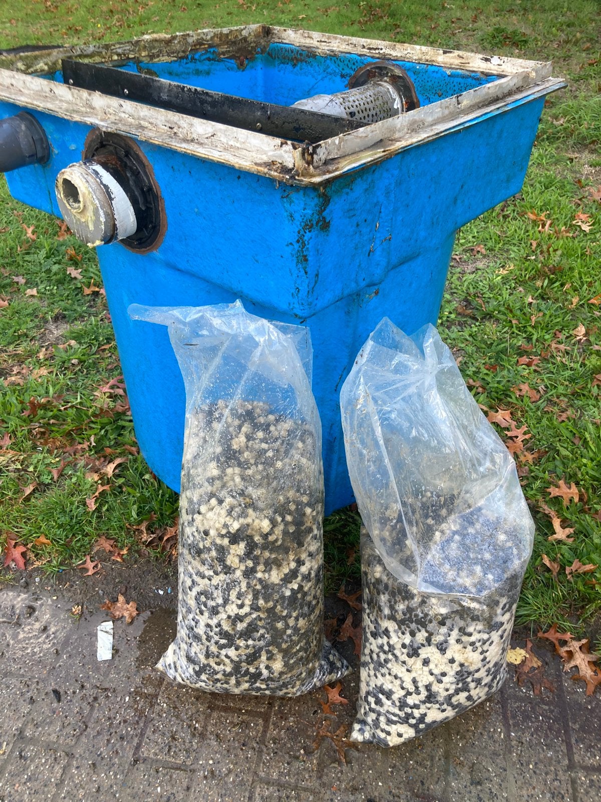 Module BWB baril de 440 litres, Enlèvement, Utilisé, Filtre de bassin