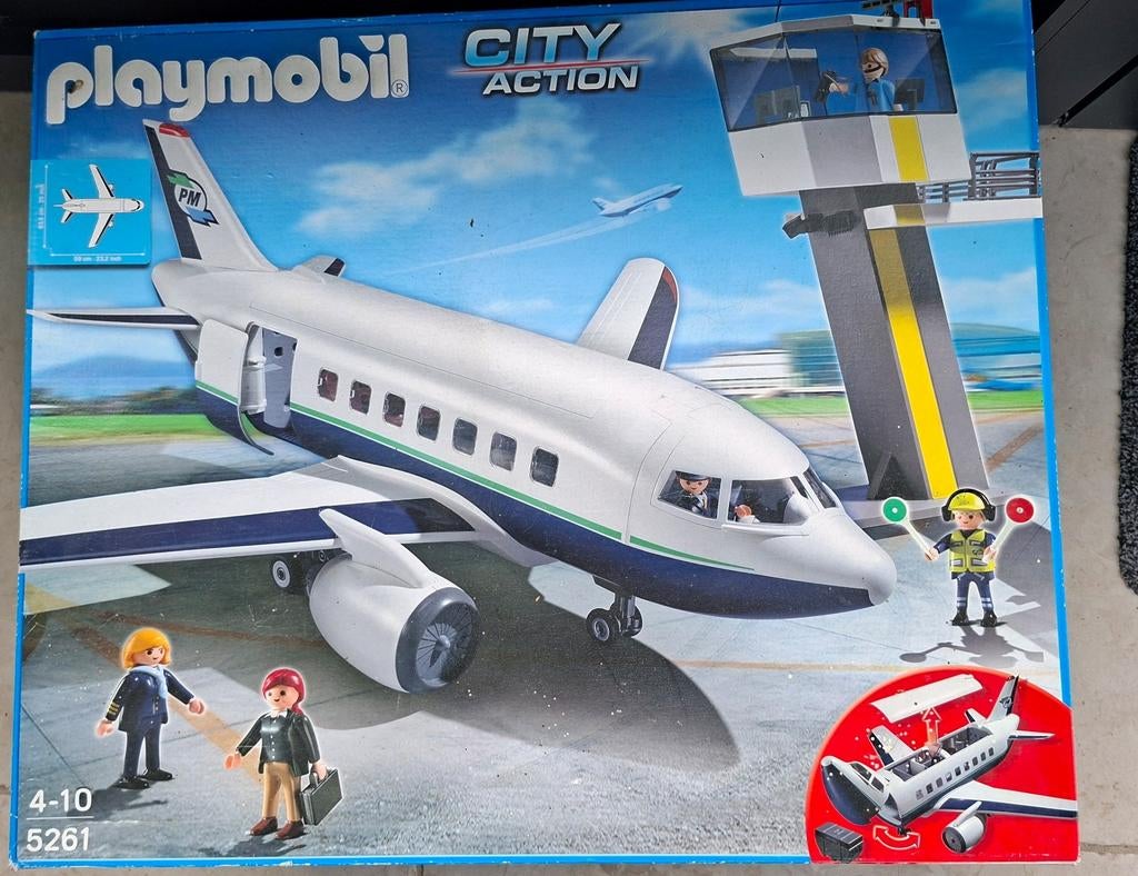 Vliegtuig Playmobil, Kinderen en Baby's, Speelgoed | Playmobil, Ophalen