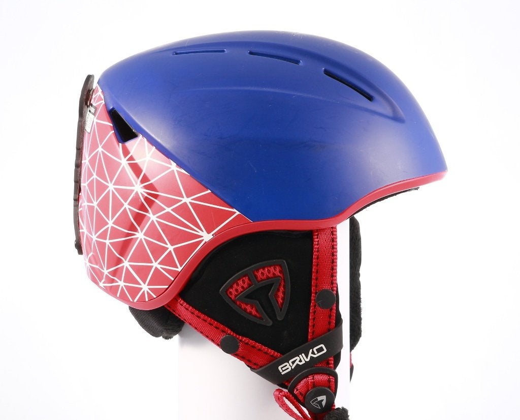 48 49 50 51 52 cm ski snowboard helm BRIKO KODIAKINO, Blue, Sport en Fitness, Overige merken, Gebruikt, Verzenden, Overige typen