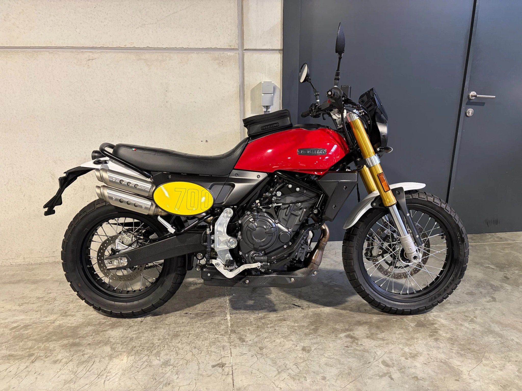 Fantic Cabelero 700 machtig mooie scrambler, Motos, Entreprise, Plus de 35 kW, Fantic, 700 cm³