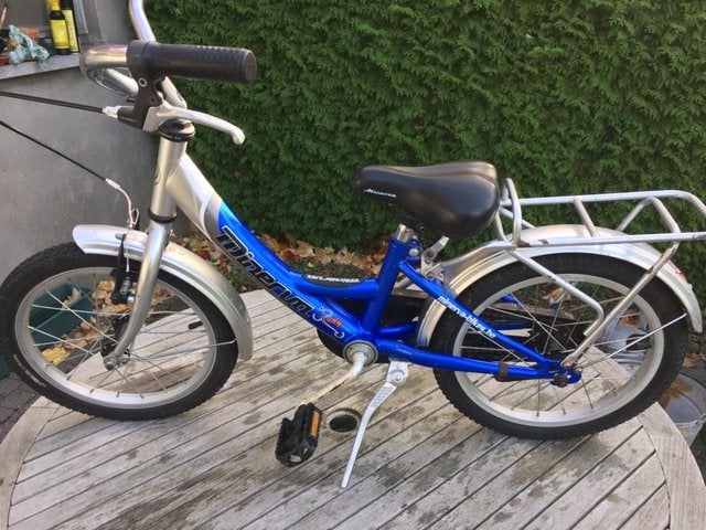 Kinderfiets, Ophalen, Zo goed als nieuw, Terugtraprem, Minerva