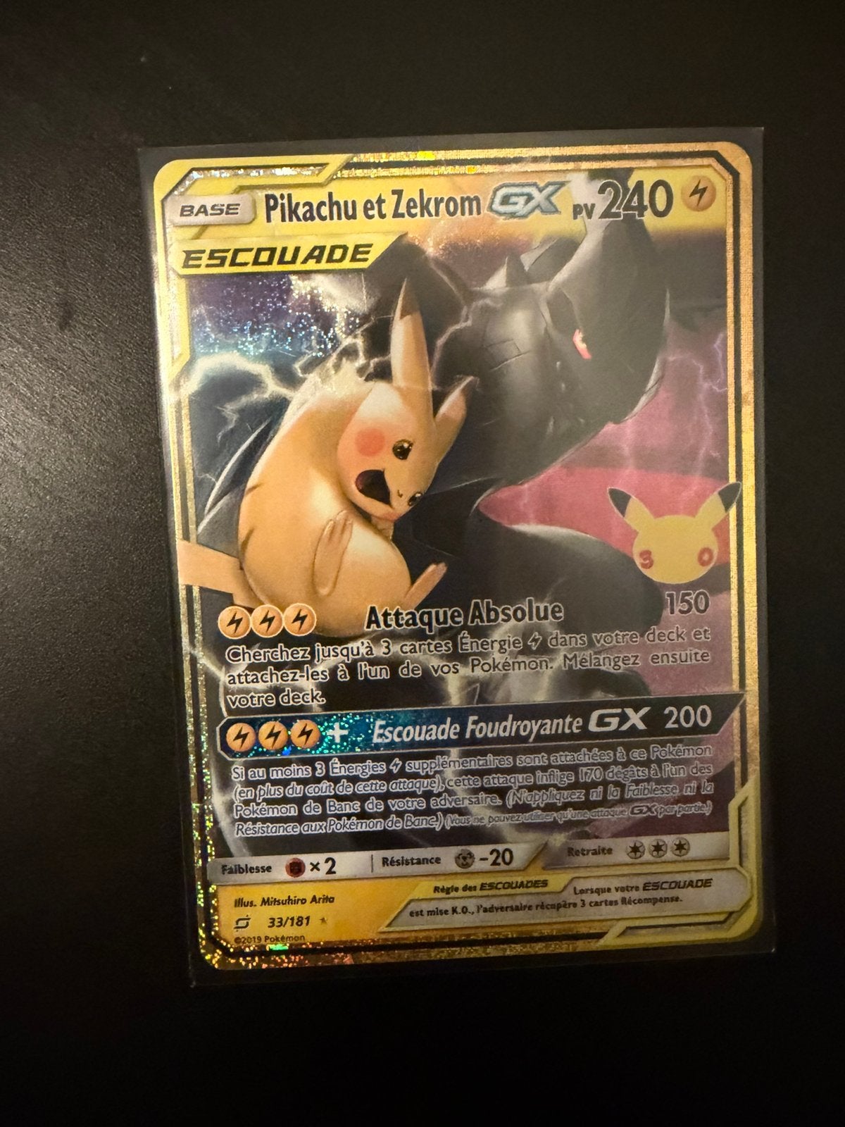 Pokémon Pikachu et Zekrom GX, Enlèvement ou Envoi, Comme neuf, Booster