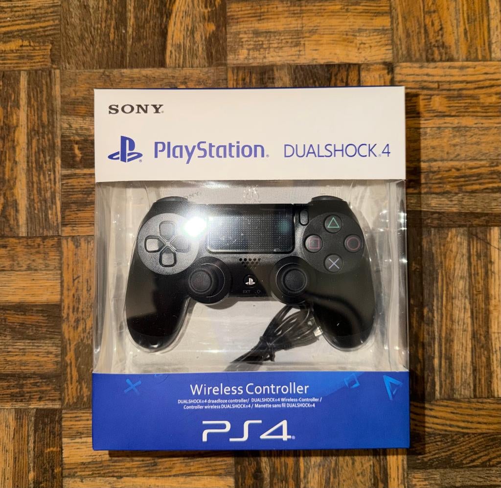 Manette PS4 Neuve Noire, Consoles de jeu & Jeux vidéo, Neuf, 500 GB, Enlèvement ou Envoi, Avec 1 manette