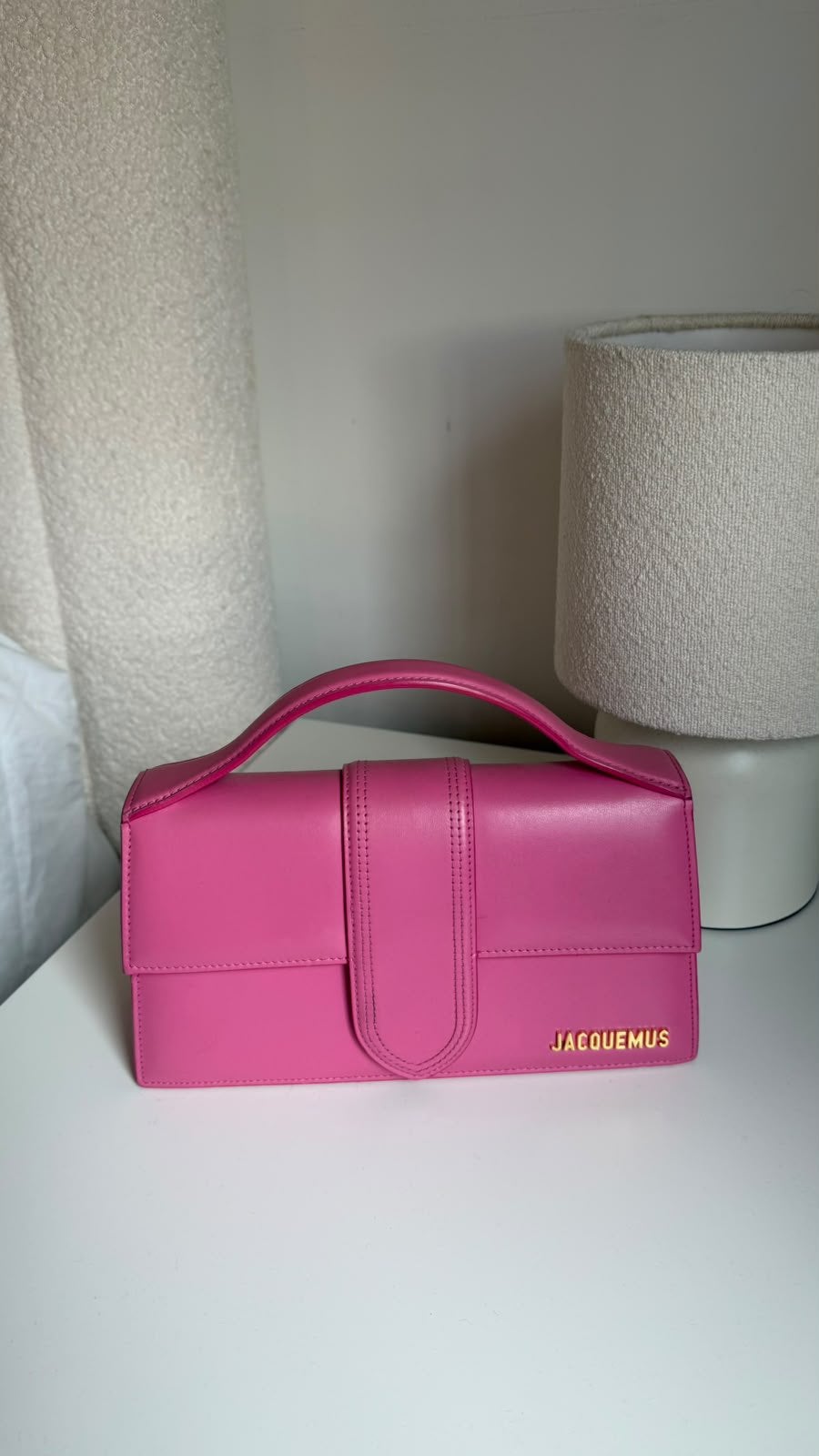 Jacquemus Roos handtas, Ophalen, Zo goed als nieuw, Handtas