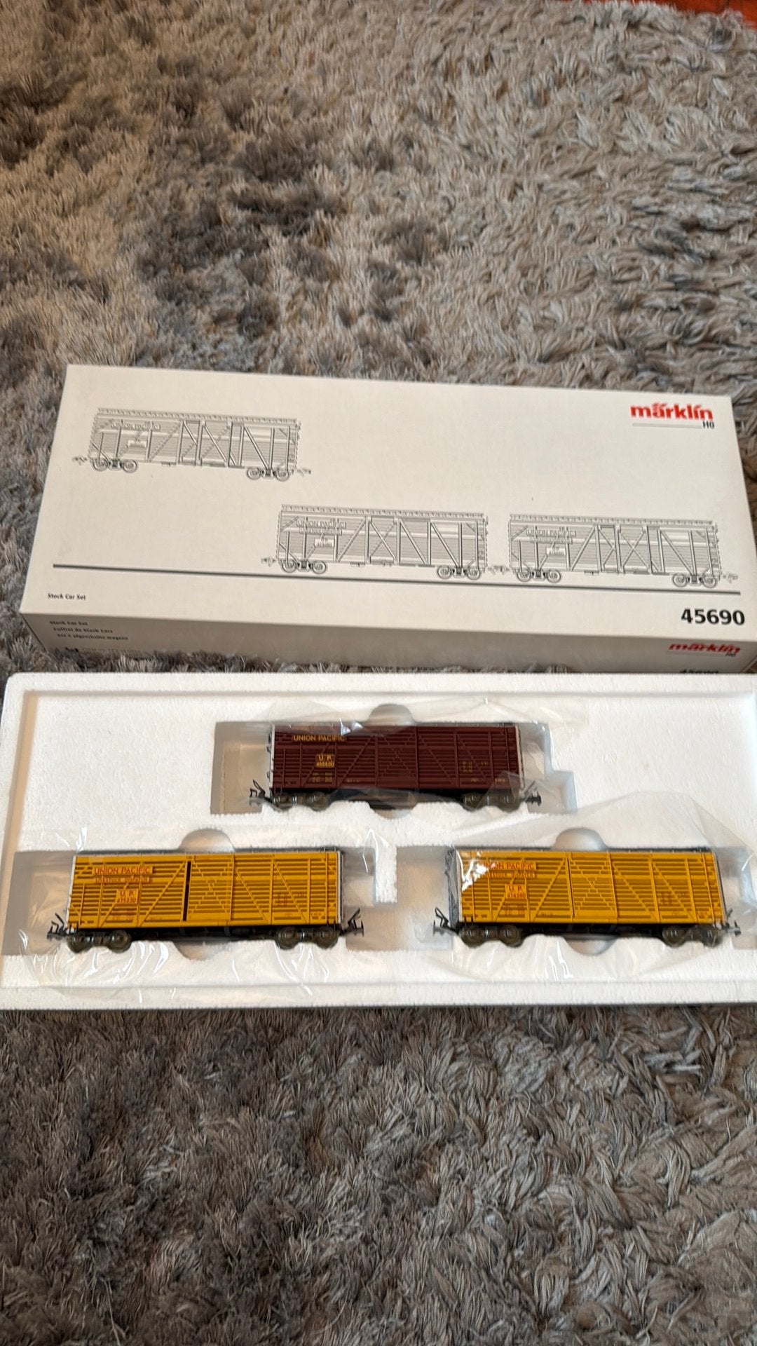 Set Märklin HO, Enlèvement ou Envoi, Courant alternatif, Wagon, Comme neuf
