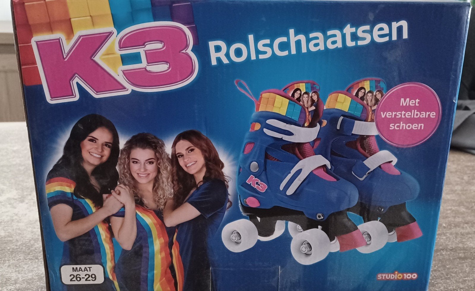 Rolschaatsen K3, Enlèvement, Réglable, Comme neuf, Enfants