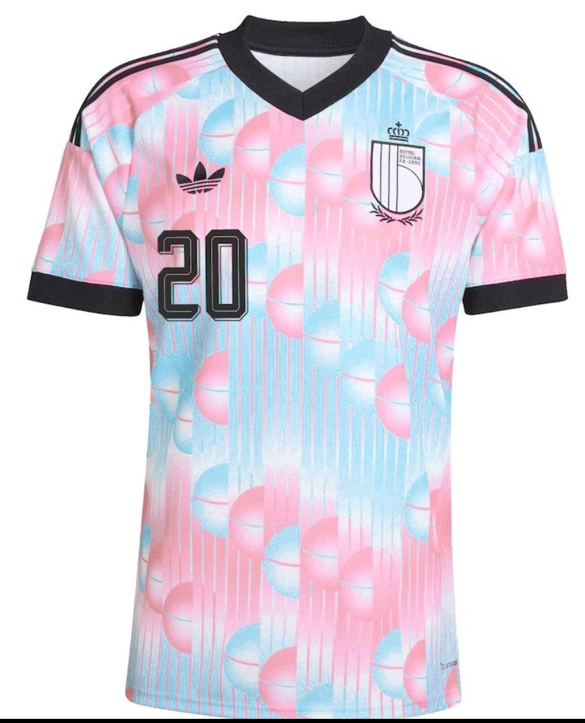 België Vanaken Uitshirt Origineel WorldCup Nieuw 2026, Verzenden