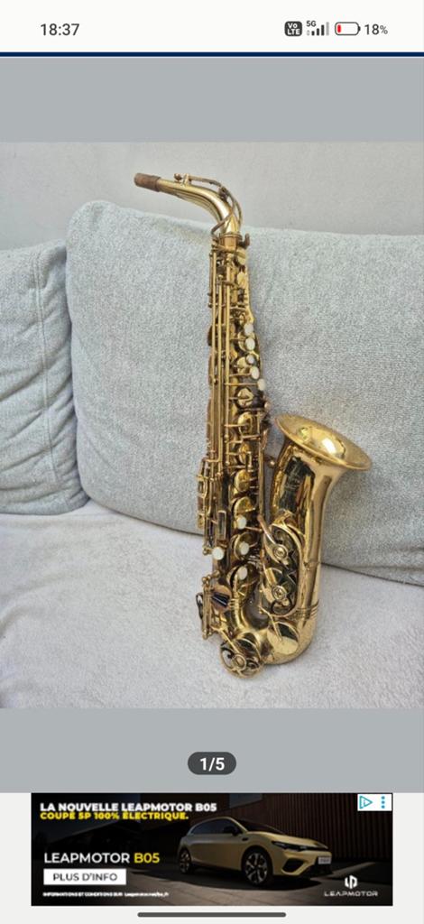 Saxophone Buffet Crampon, Muziek en Instrumenten, Blaasinstrumenten | Saxofoons, Ophalen of Verzenden