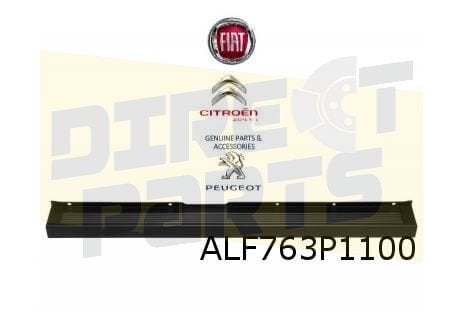 Citroën / Fiat / Peugeot achterbumper Midden (donkergrijs ), -, Verzenden, -, Nieuw