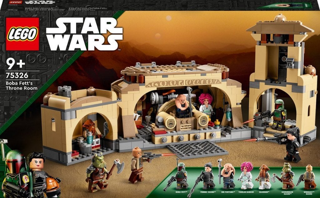 LEGO NIEUW SEALED Star Wars 75326 Boba Fett's Throne Room, Star Wars, Nieuw, Ophalen of Verzenden, Complete set