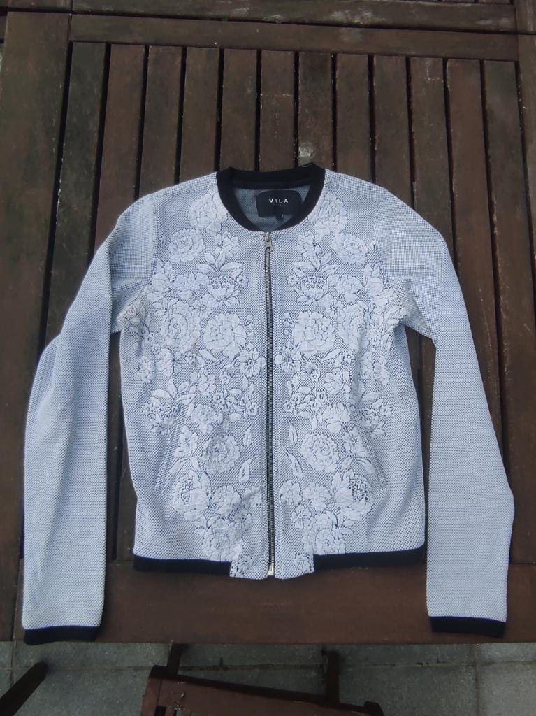 Vila Clothes juillet cardigan trui met rits maat small, Taille 36 (S), Vila, Enlèvement, Porté