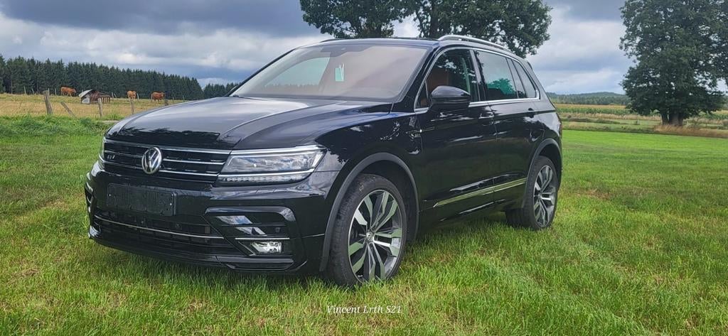 Volkswagen Tiguan R-Line 2.0 BiTDI 240 DSG 4Motion, Autos, Cuir, Achat, Euro 6, Entretenue par le concessionnaire