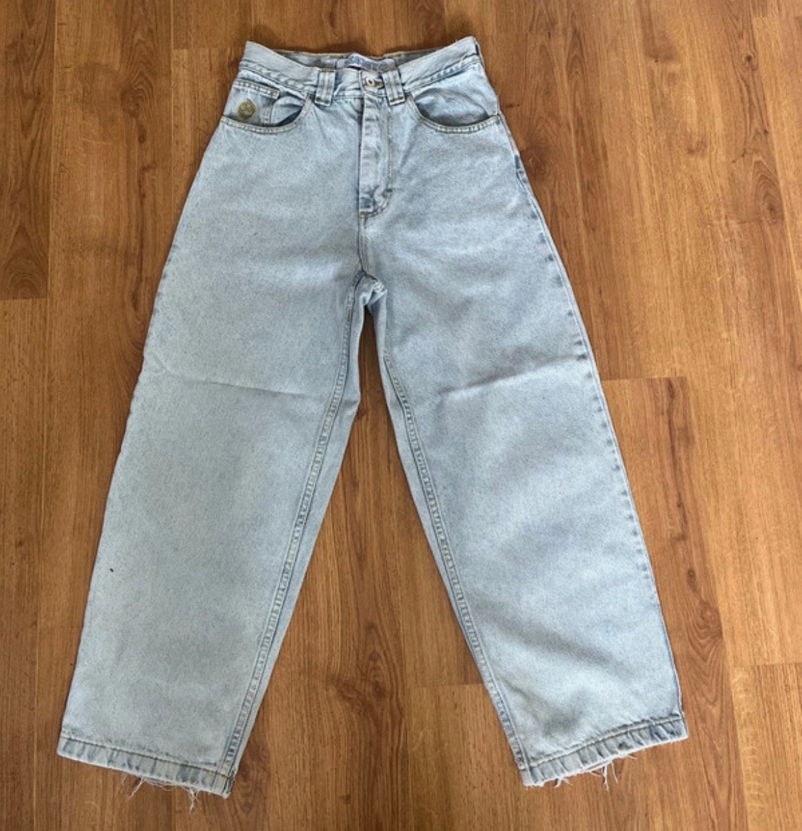 Big boy broek xxs, Ophalen of Verzenden, Gedragen, Blauw, W32 (confectie 46) of kleiner