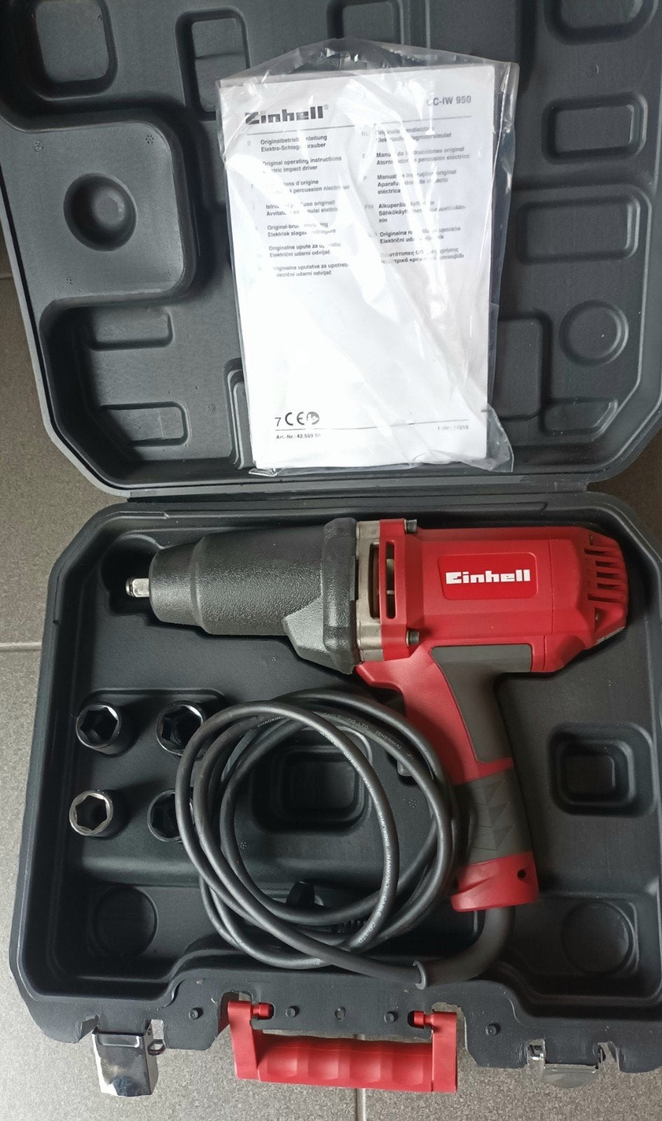 Einhell Visseuse à Chocs filaire CC-IW 950/1, Enlèvement ou Envoi, Utilisé